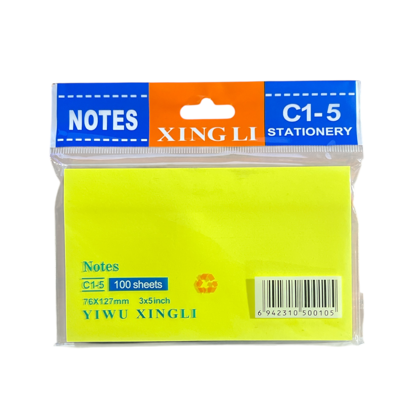 Xing Li Sticky Note 76*127 mm 100 sheets