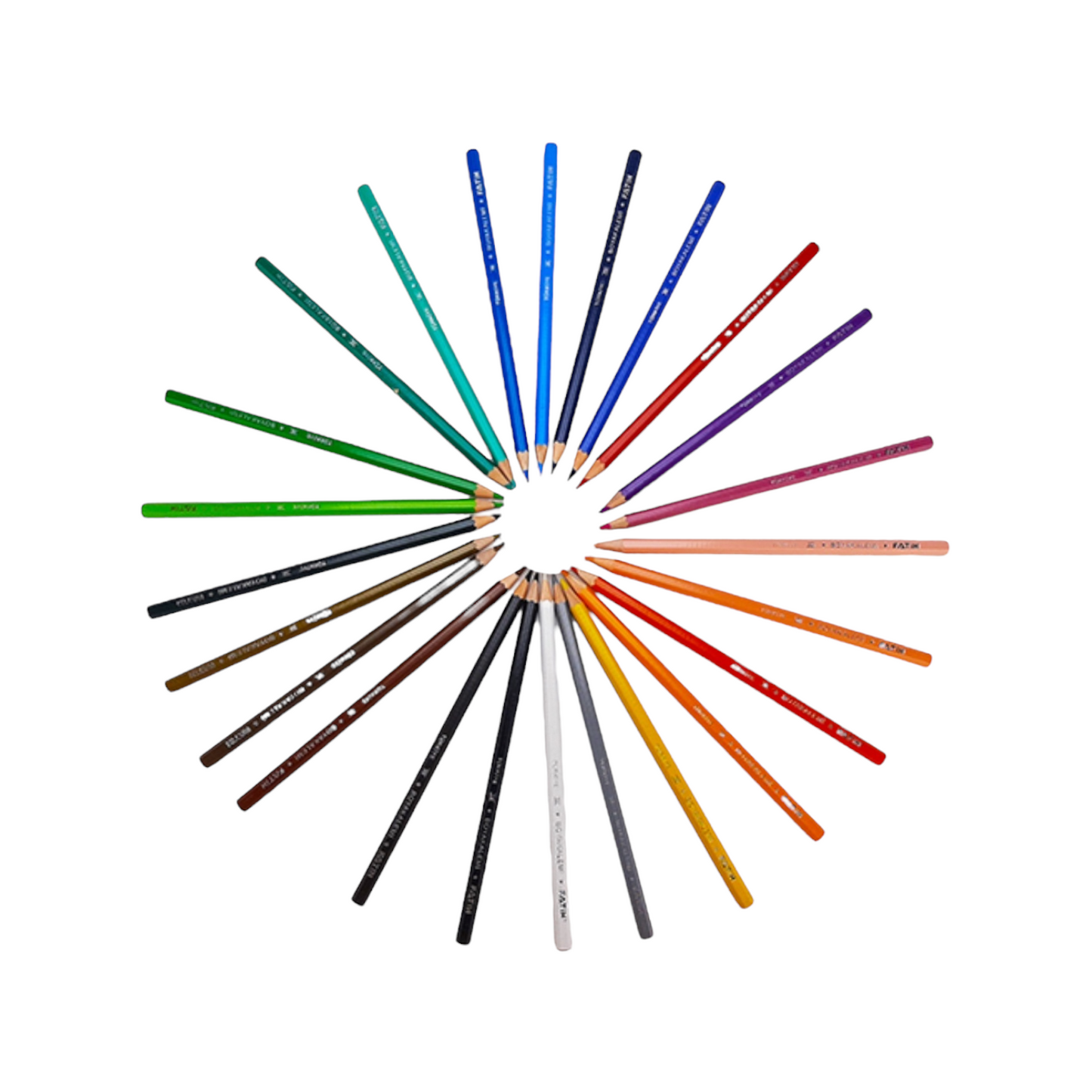 Fatih 33224 long color Pencil in a Jar – Set of 24 colors