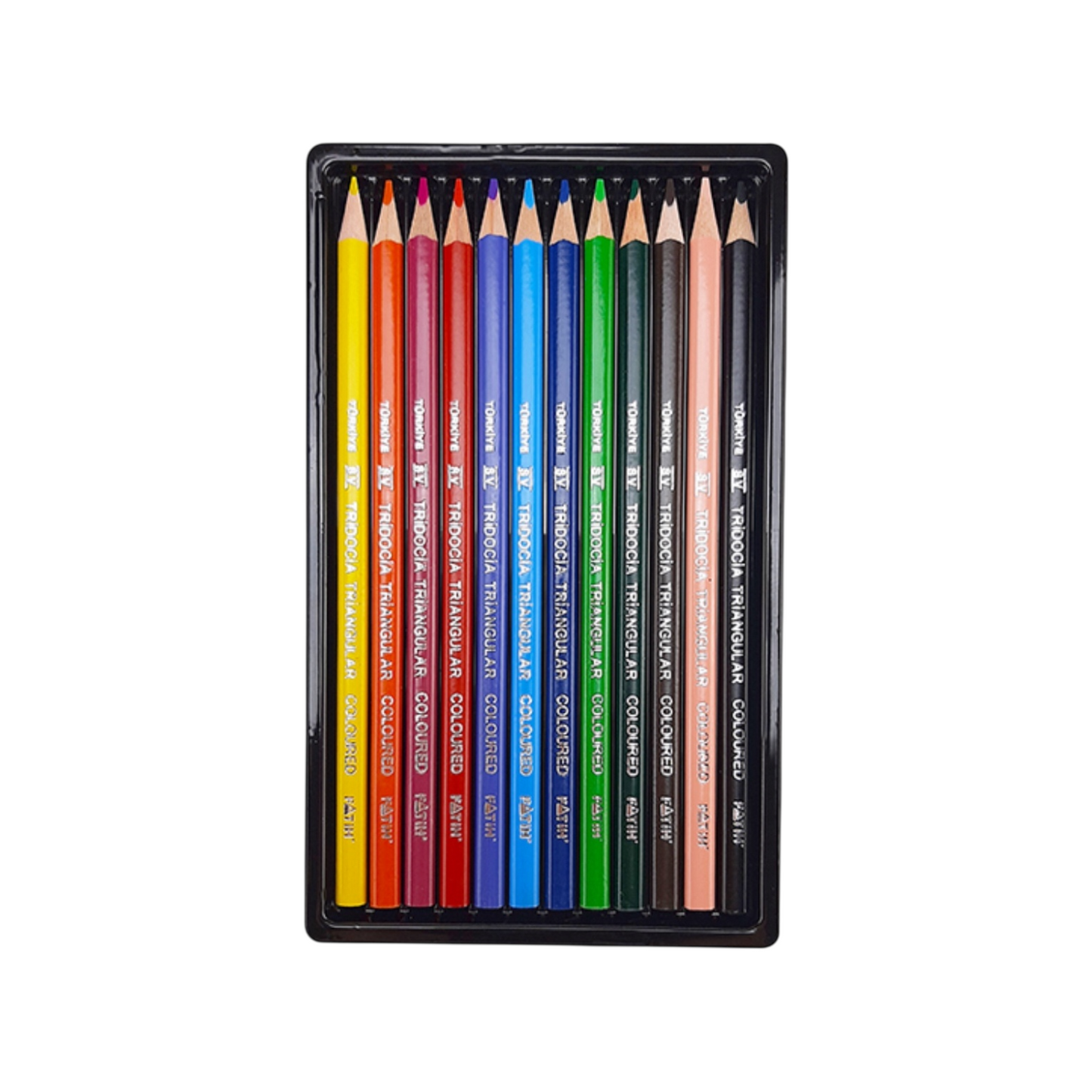 Fatih 33250 TRIDOCIA Long color pencil – Set of 12 colors