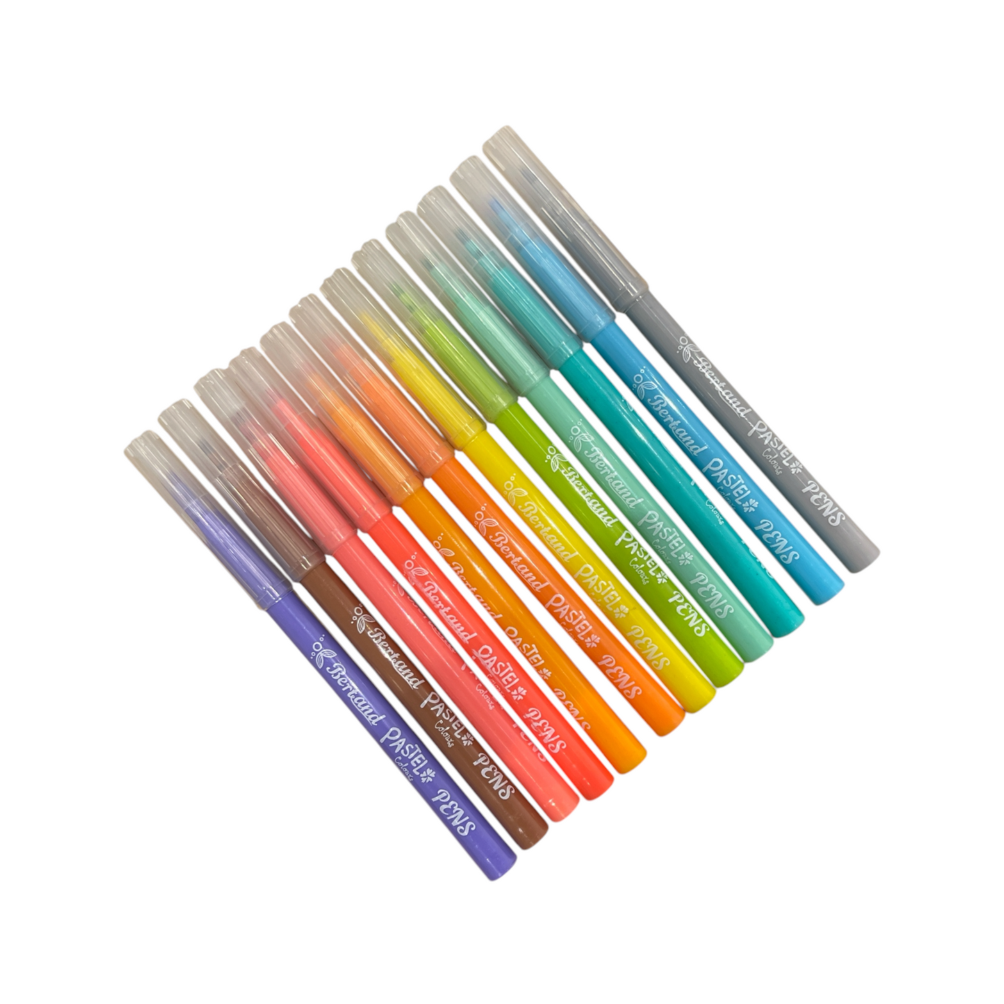 Bertrand 12 Pastel Color Watercolor Pens No.988-12
