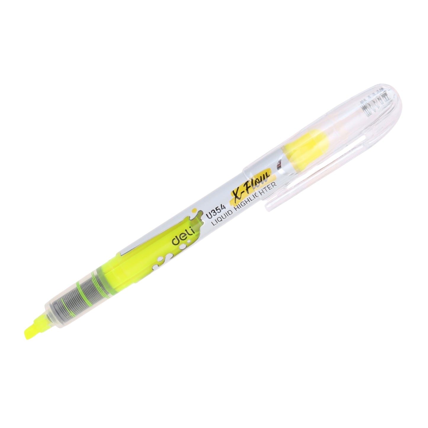 Deli Highlighter Pen-Fine Point 1.5 Mm