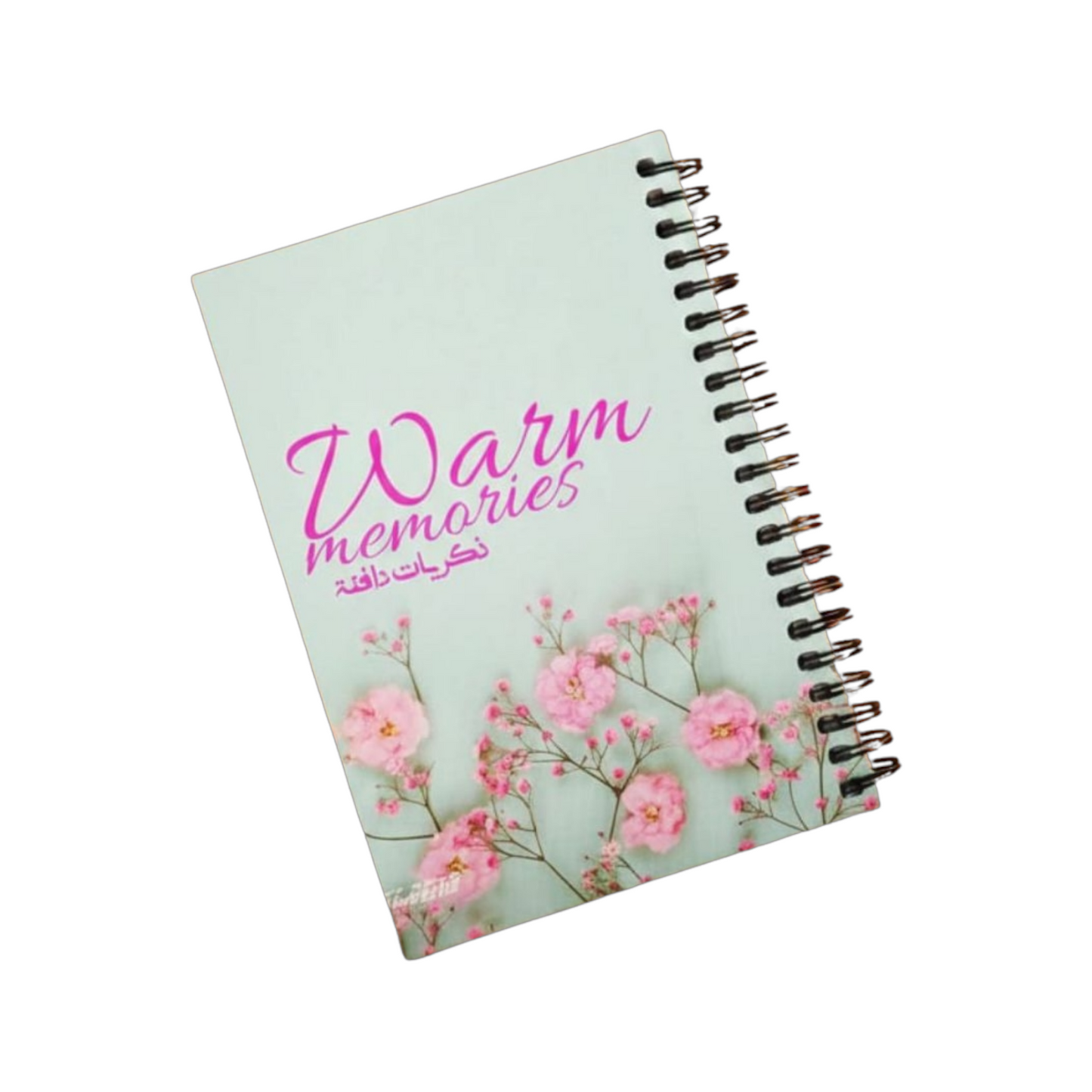 A6 Hard Cover Wired Notebook Warm 100 - 160 - 200 Sheet