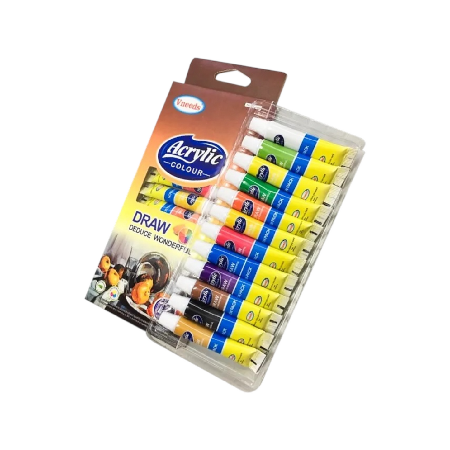 Vndeeds Acrylic Tube Color- 12 Tube