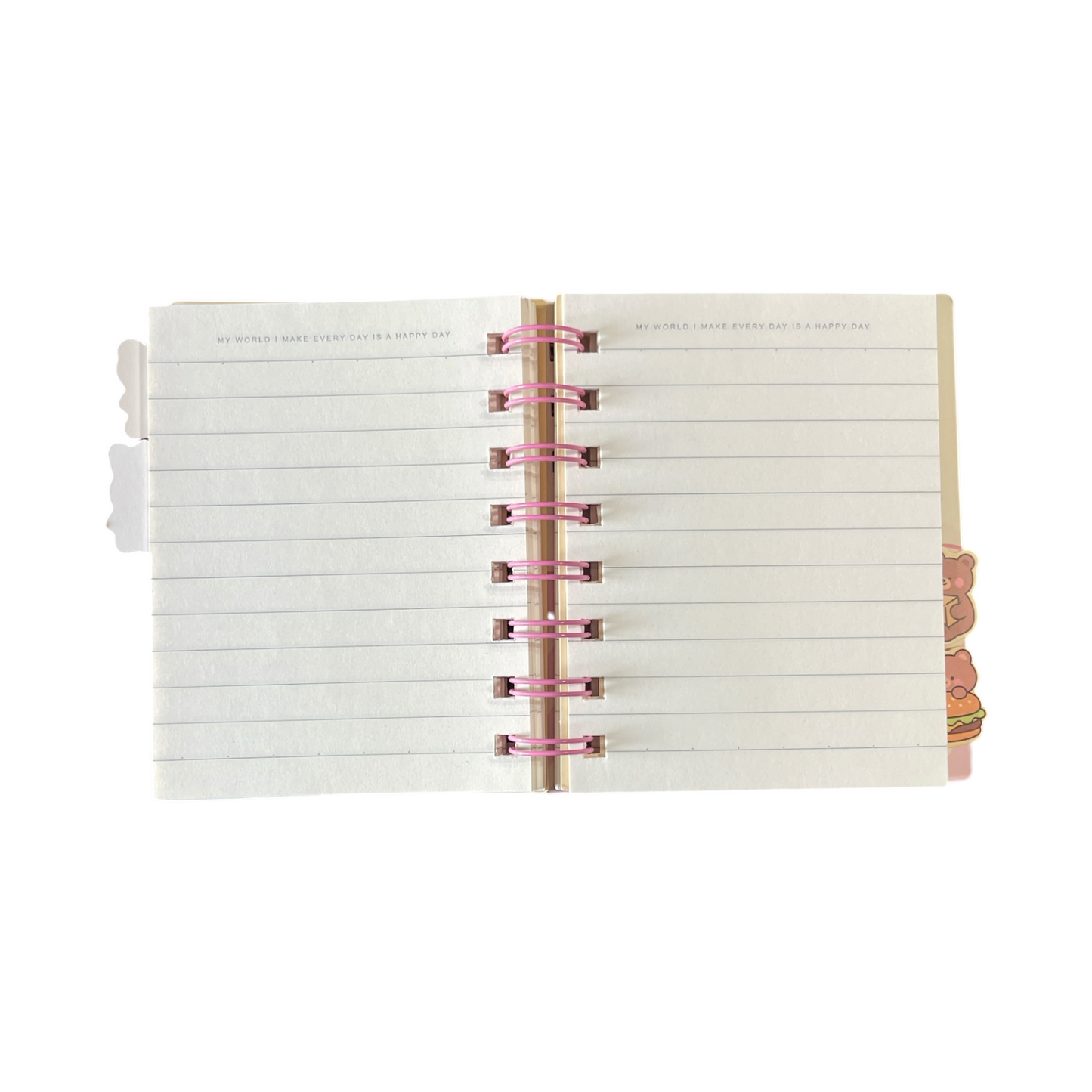 Spiral Binding Notebook with 4 Separators