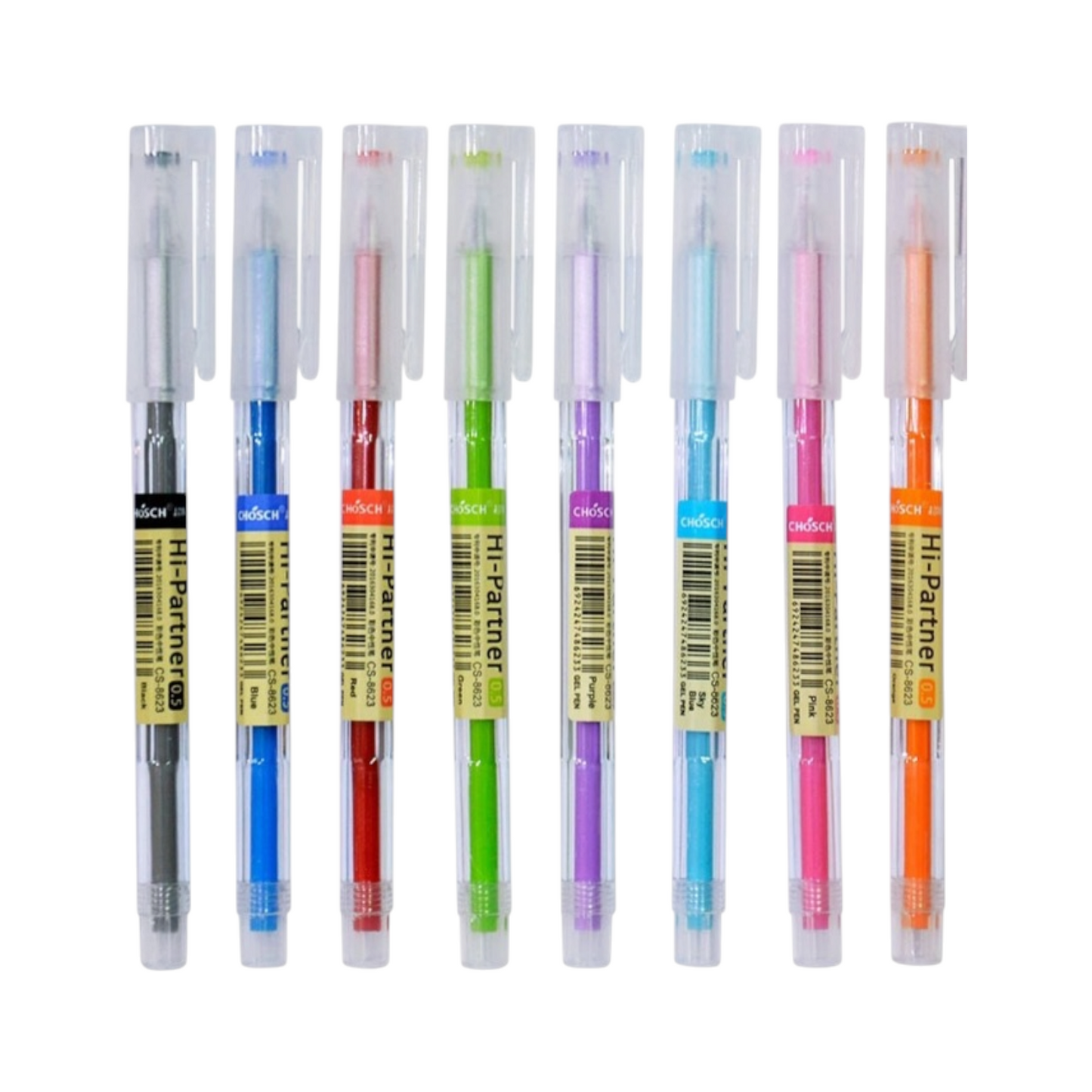 Hi-Partner Pen Tip 0.5mm Blue & Grey