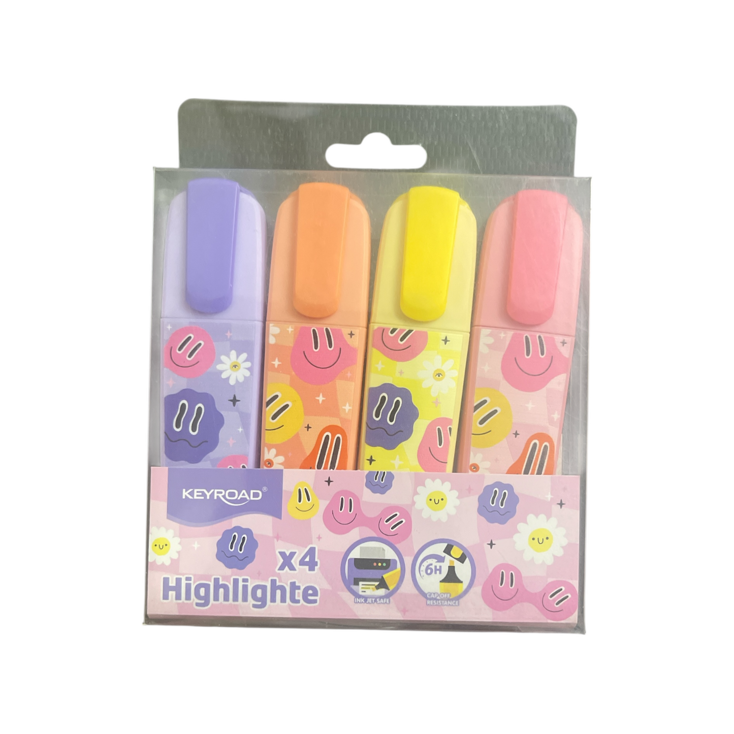 Keyroad Phosphorescent Highlighter Set