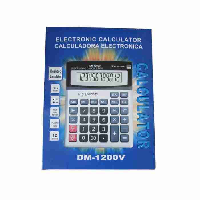 Calculator 4896 DM-1200V ELE/1*90