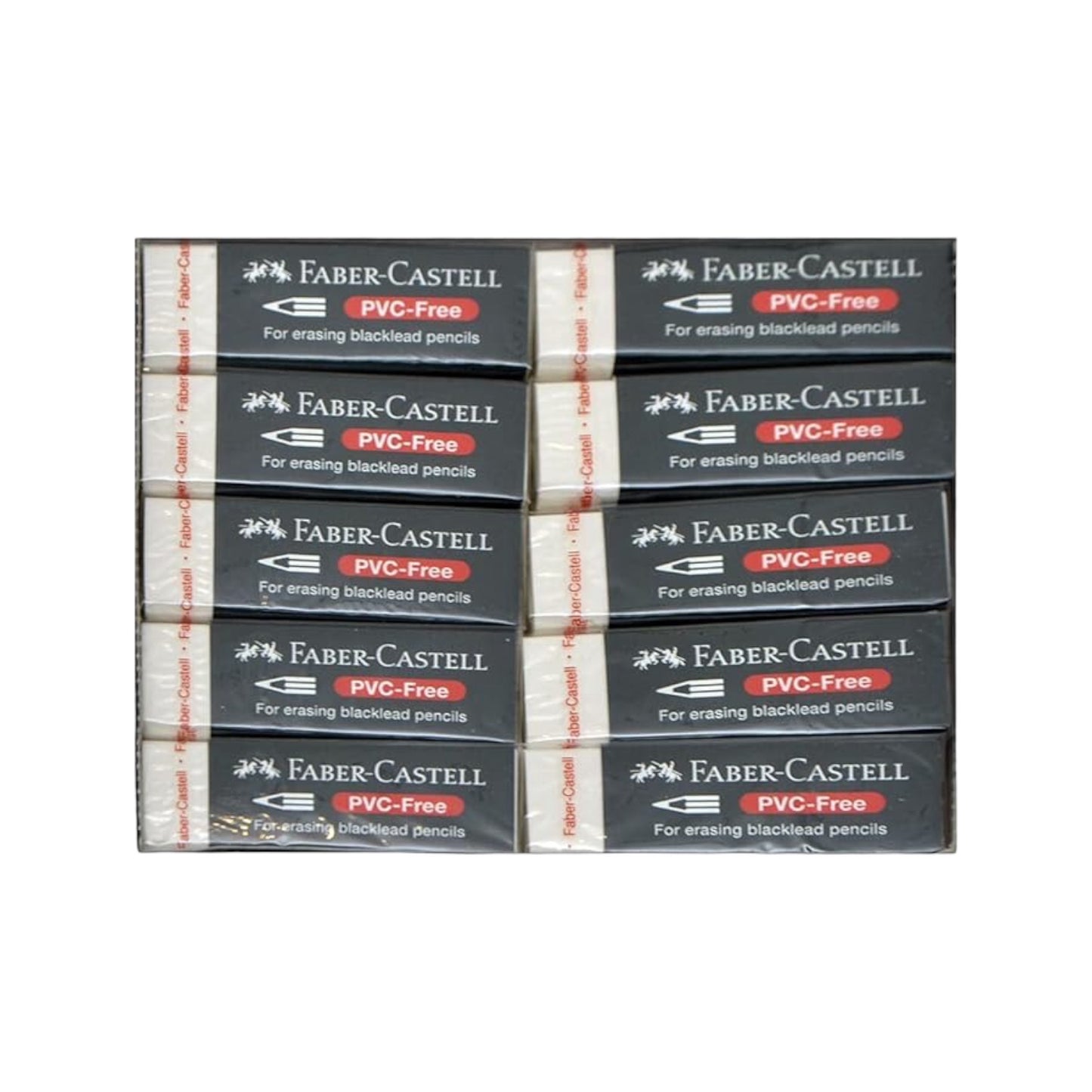 Faber Castell White Pvc-Free Large Size Eraser