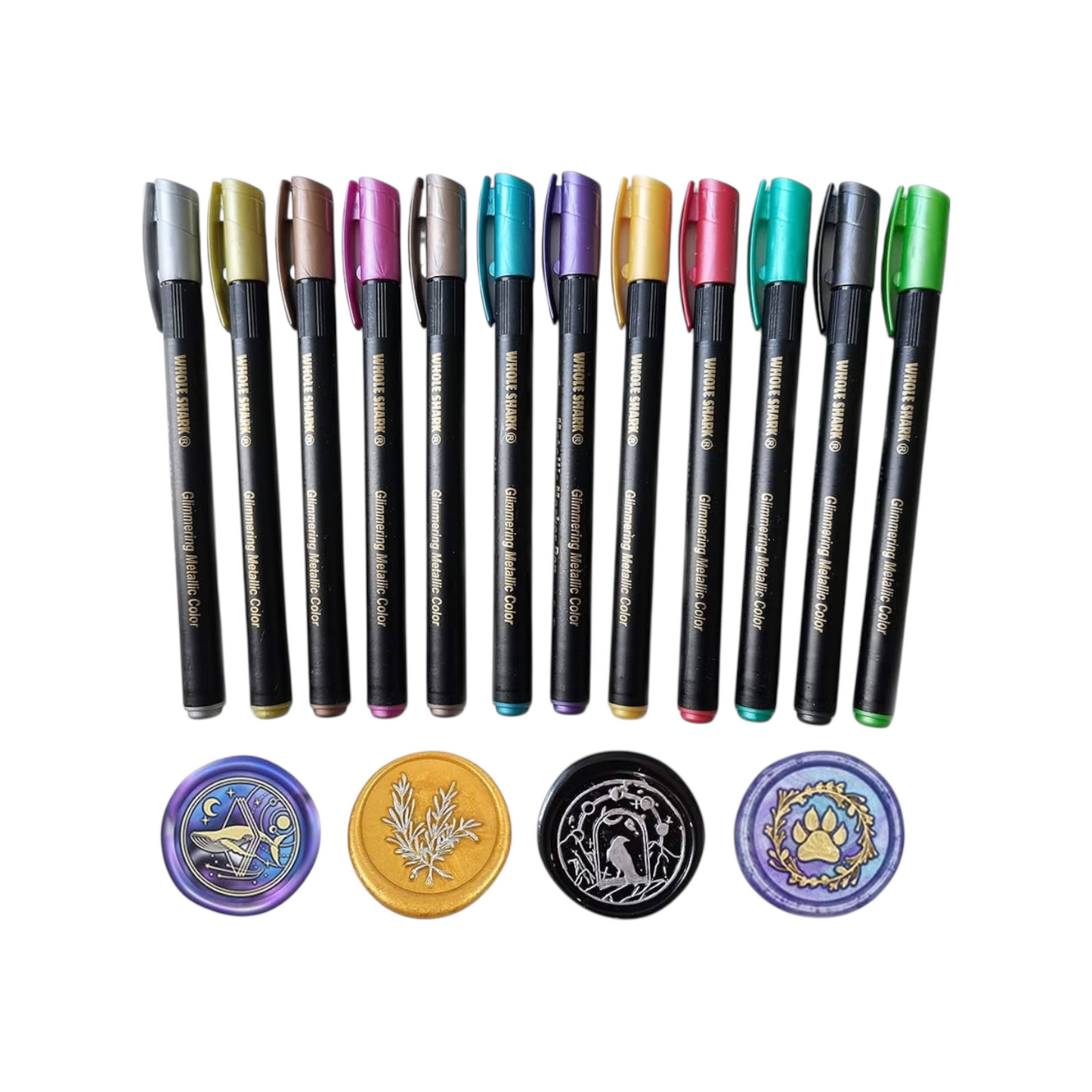 Metallic Color Pen Set 12