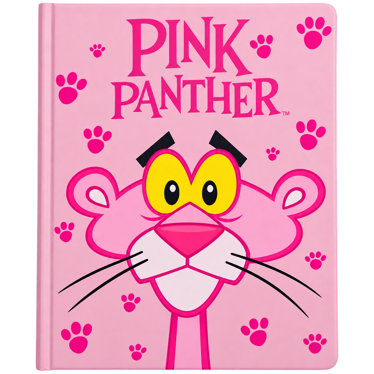Hardcover Notebook, Pink Panther 144 sheets A5 BE