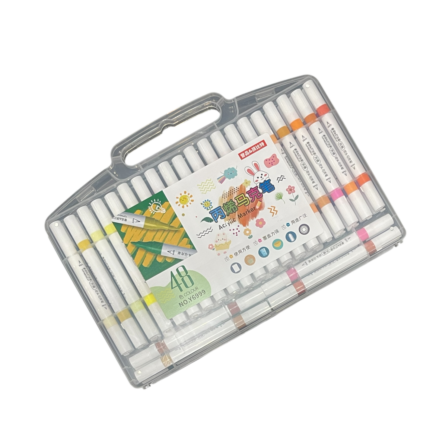 Acrylic Painting Marker Pens Set of 36 Colors