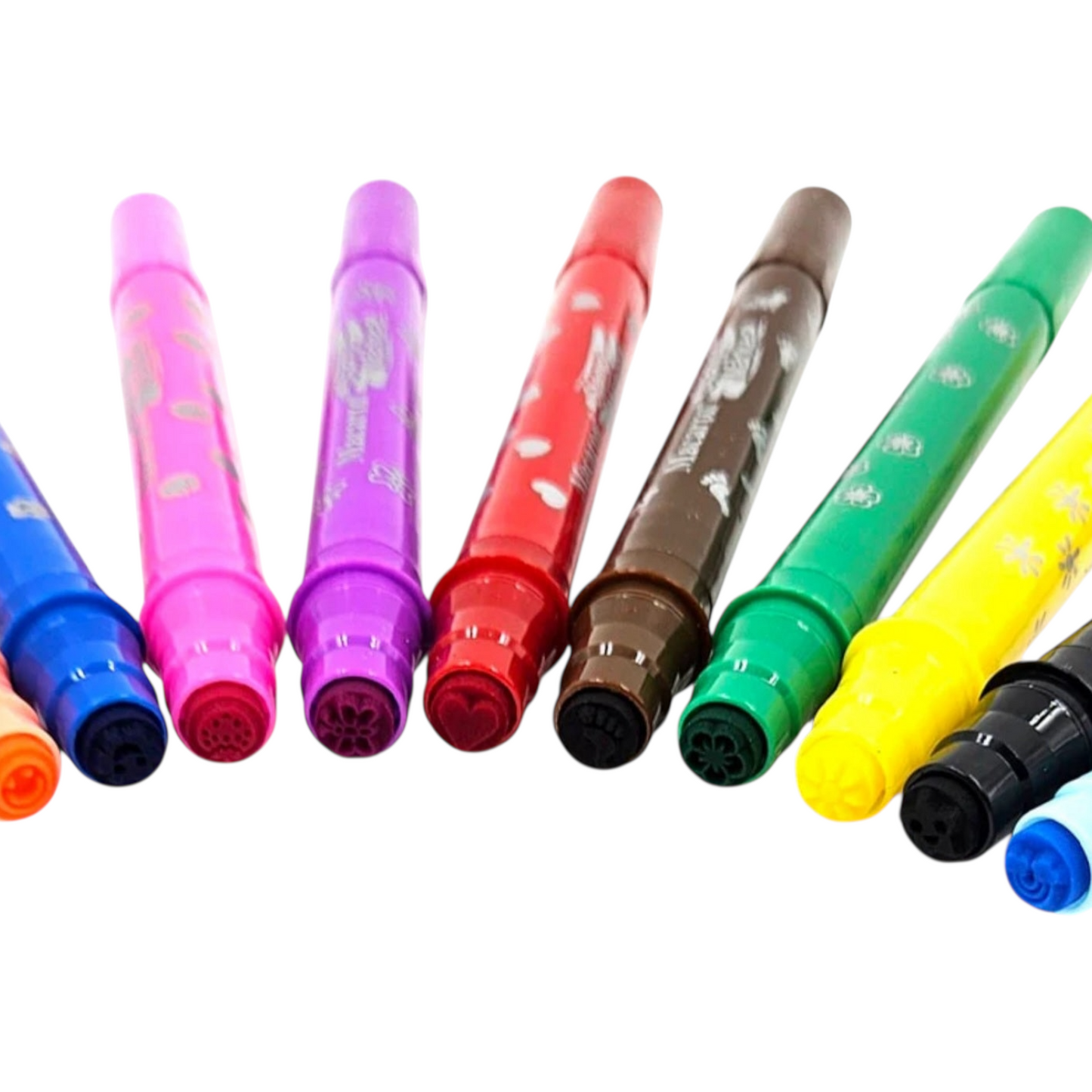 Macaron Scented Stamper And Markers X 10 Col + Sello