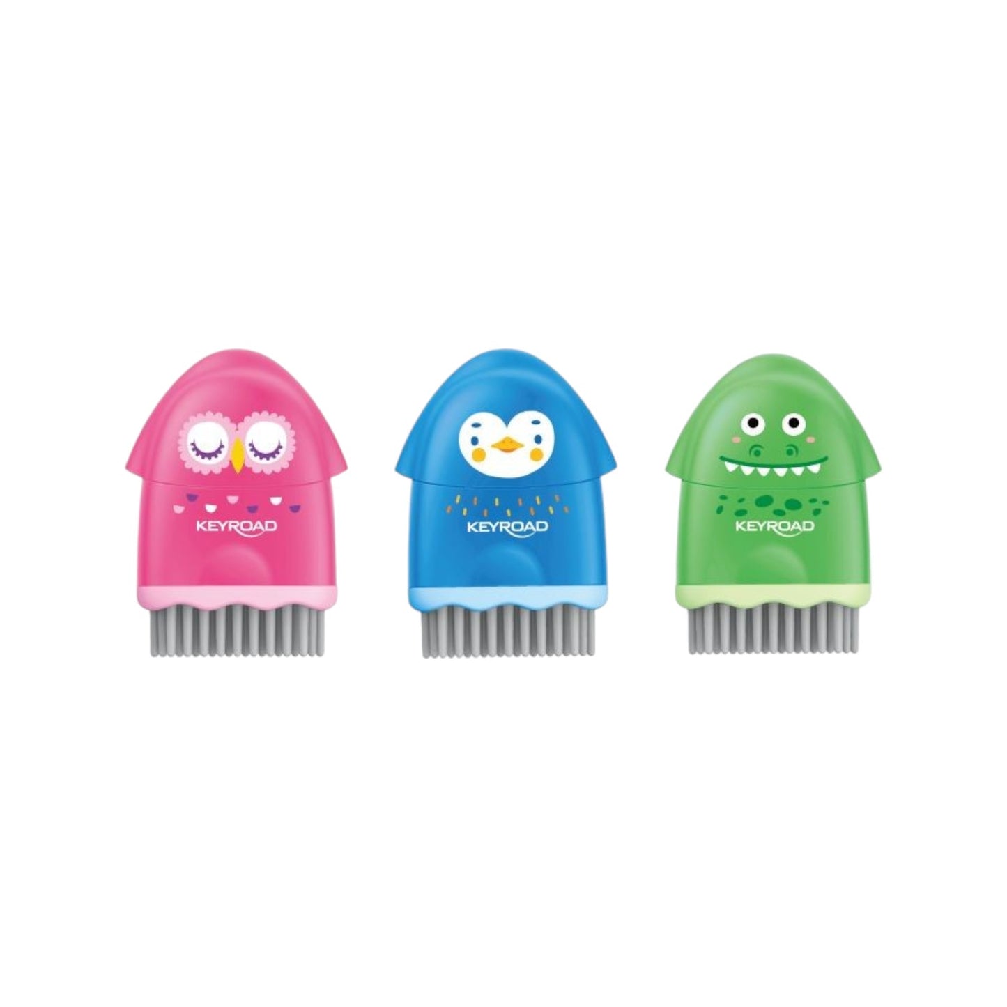 Keyroad Ergonomic Single 2-in-1 Pencil Sharpener with Eraser