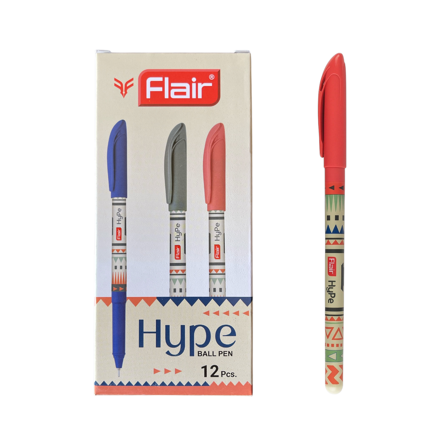 Flair Hype Ball Pen 0.7 mm - Pack of 12