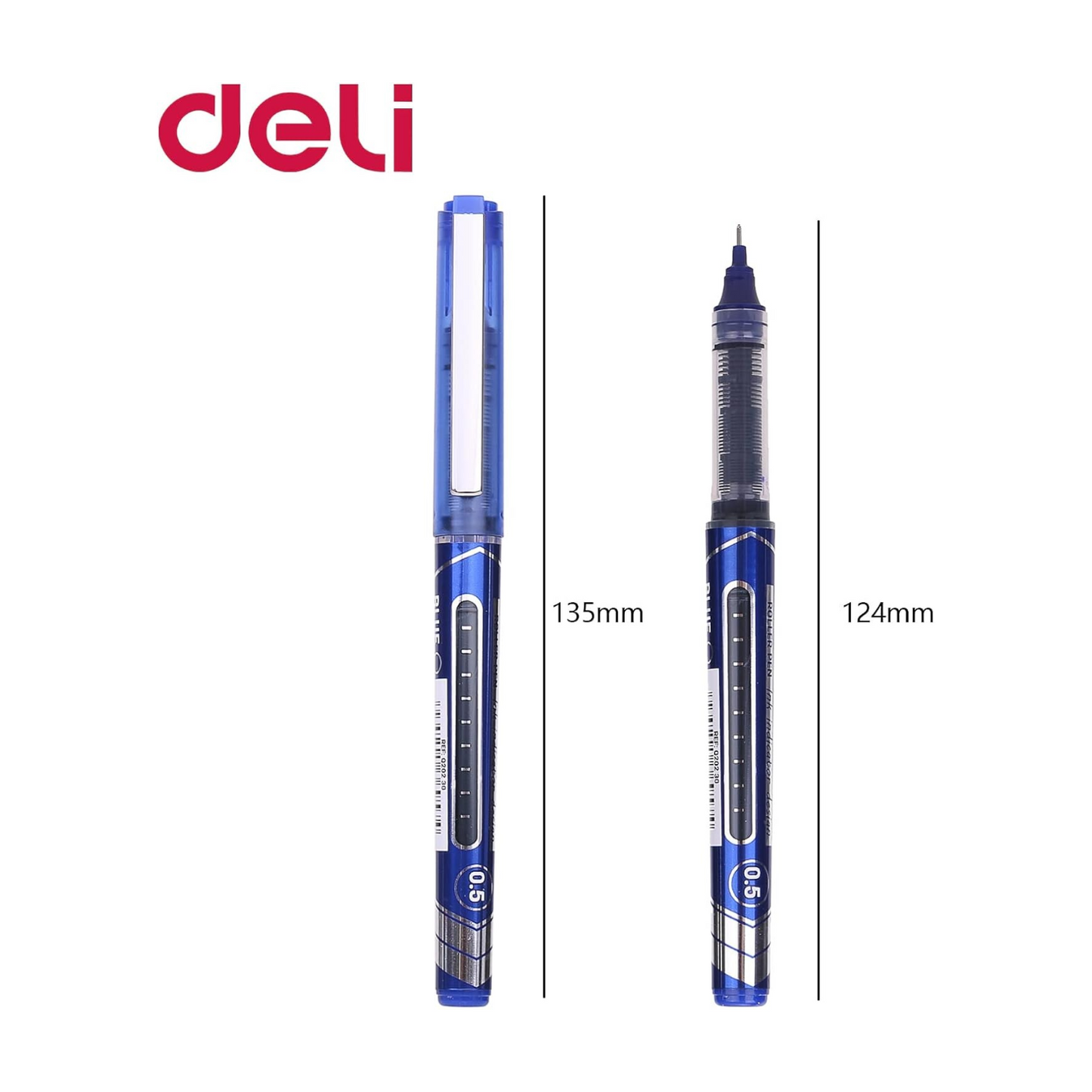 Deli q20230 roller ball pen, 0.5 mm - 1 Pen