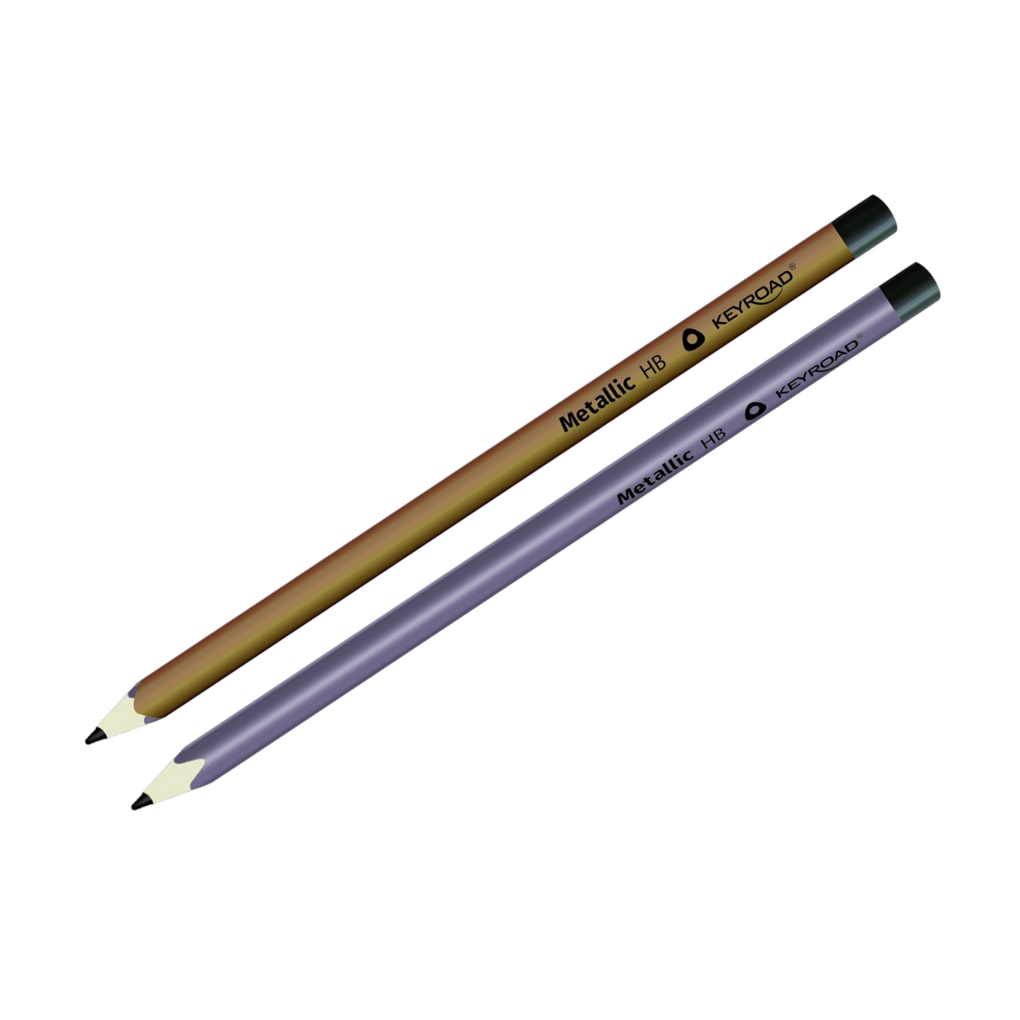 Graphite Pencil HB Metallic Colors - Keyroad Model KR972511