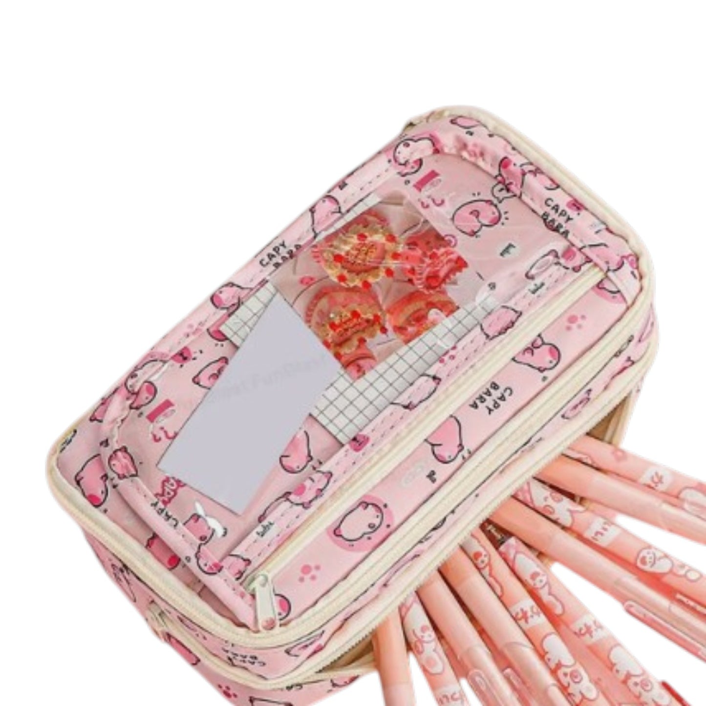 Kapibala Pen Case Pink