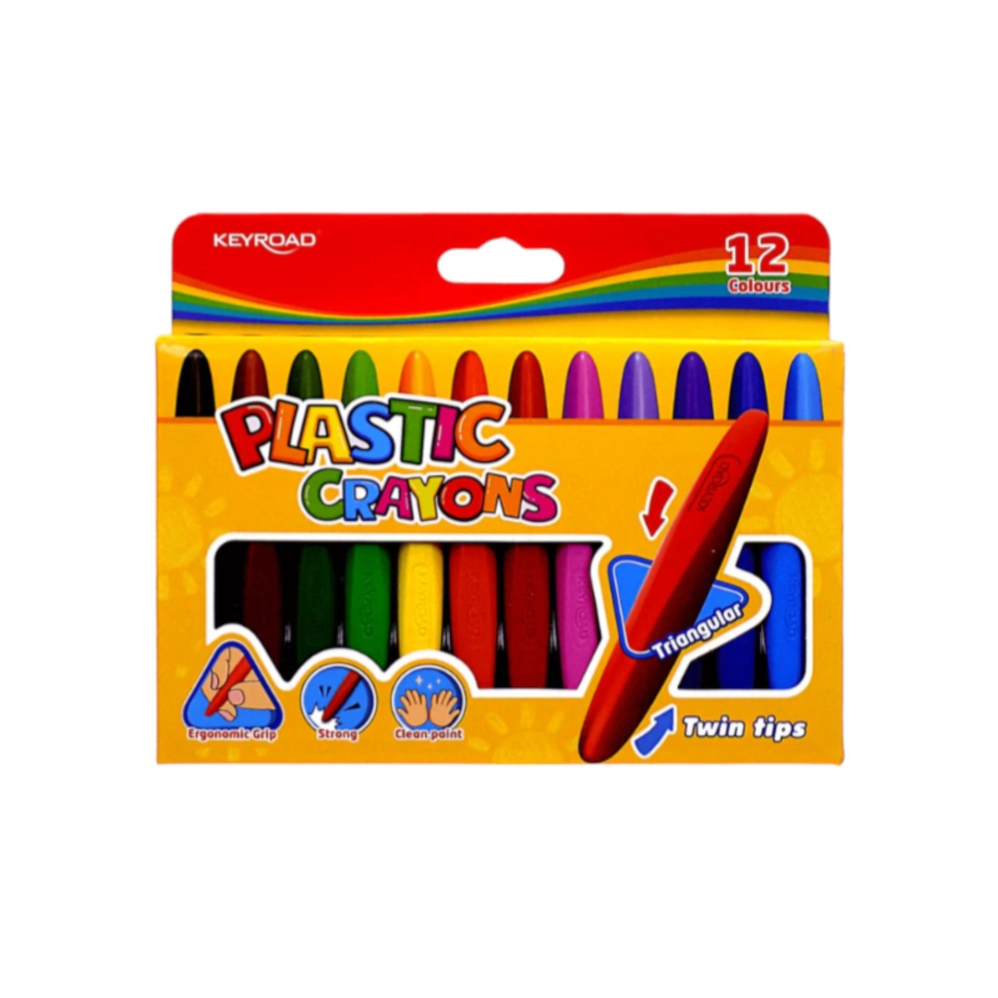 Crayons 12 Color – KeyRoad KR971802