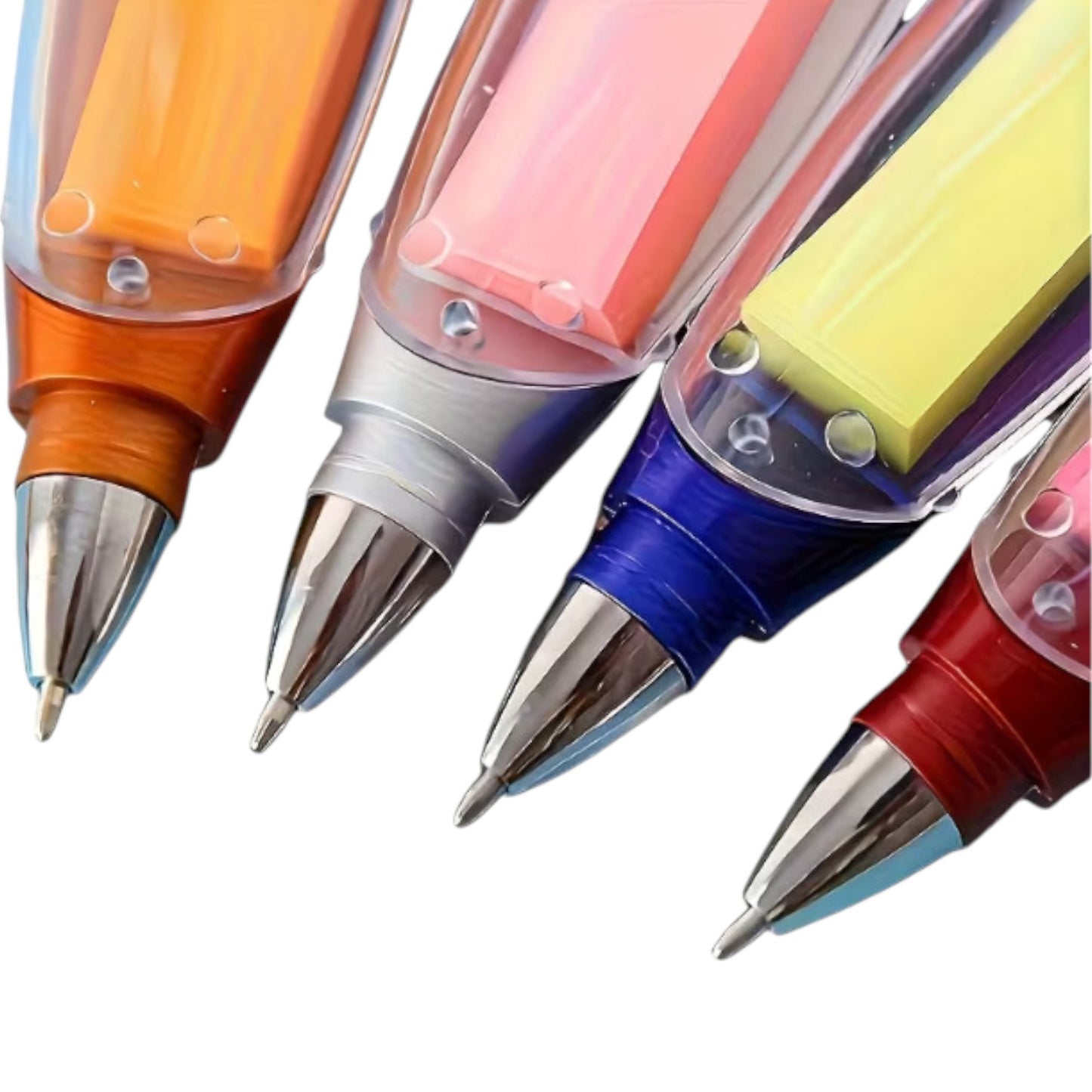 Sticky Note Pen, Ballpoint Pencil - Portable