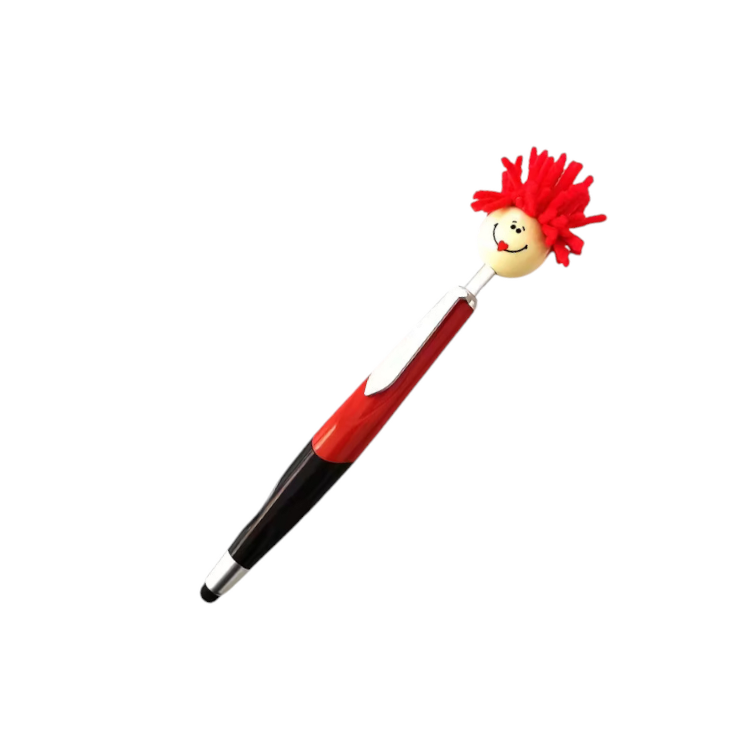 Retractable Ballpoint Pens, Featuring a Round Plastic Body - 1 Pen