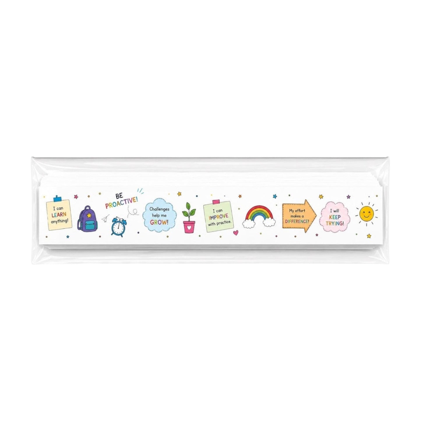 Be Proactive Bulletin Board Border – Inspired by The 7 Habits of Happy Kids - Pack of 12 ( 8 m )