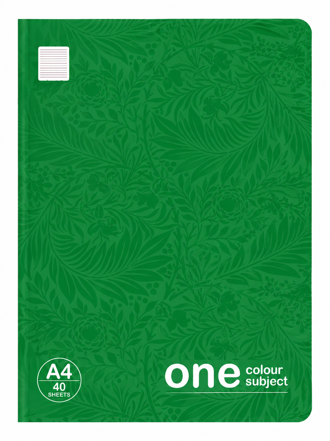 40 Sheets Lined Softcover Notebook – A4