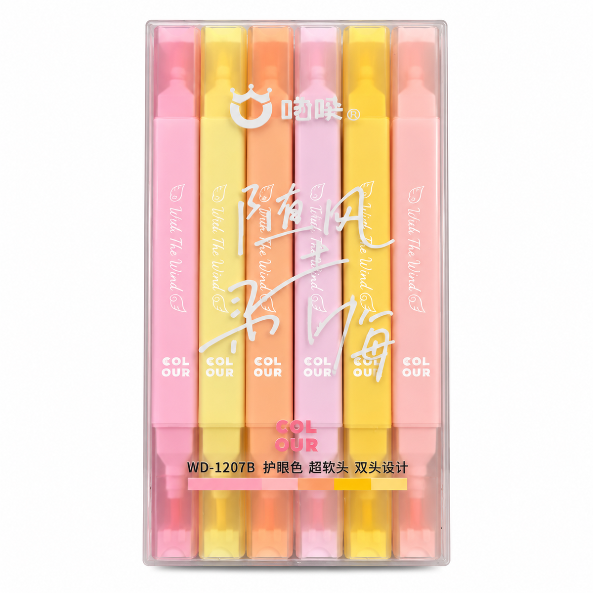 Highlighter 6 Colors Pastel Shades