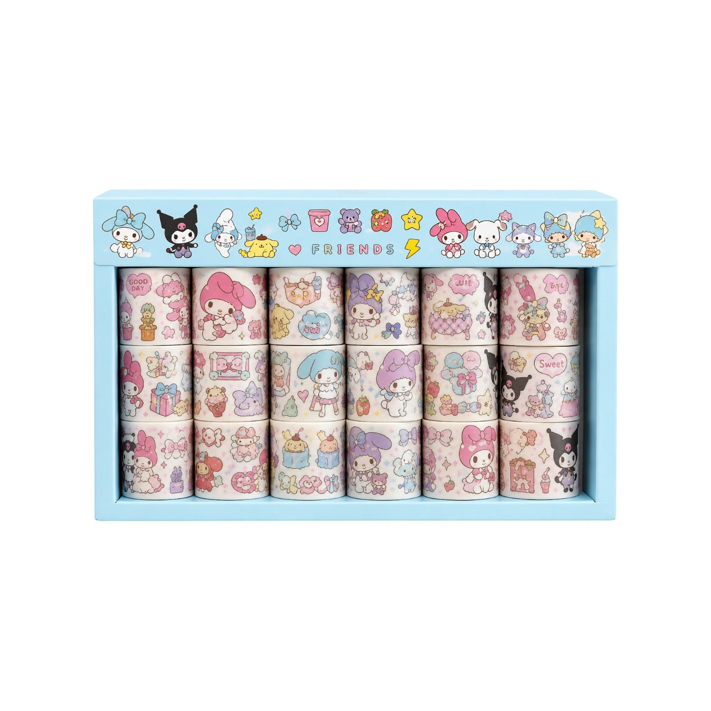 Kuromi & Friends Washi Tapes