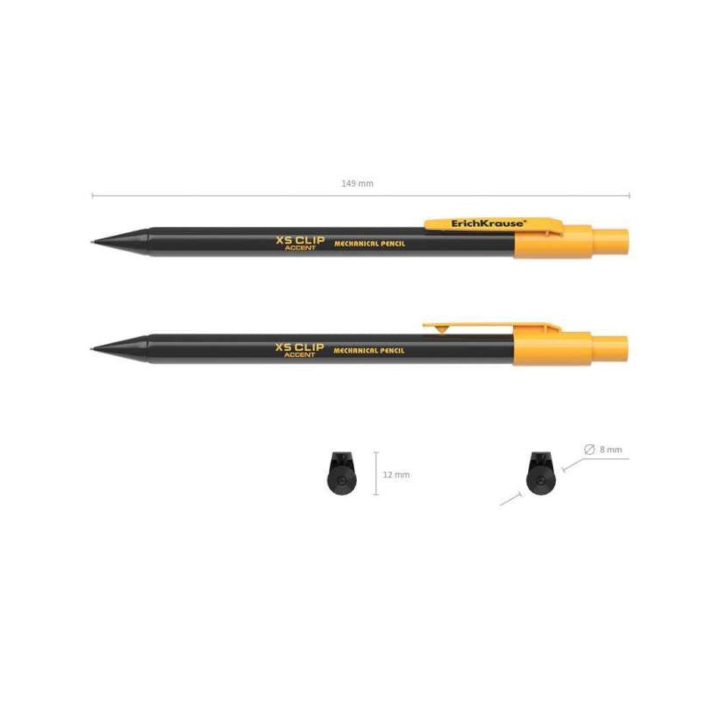 Mechanical pencil, 0.7mm, XS Clip Accent, HB