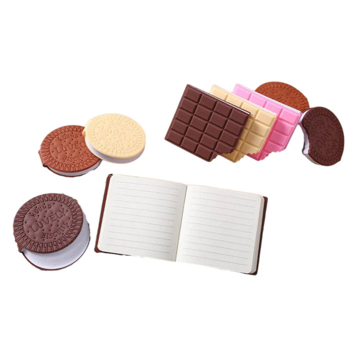 1pc Scented Cookie Chocolate Notebook Memo Pad Mini Notepad