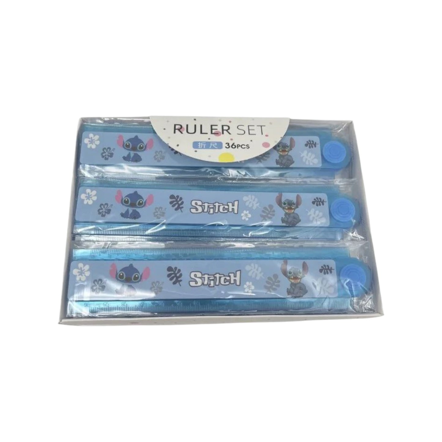 Cute Stitch Folding Ruler 15 cm to 30 cm