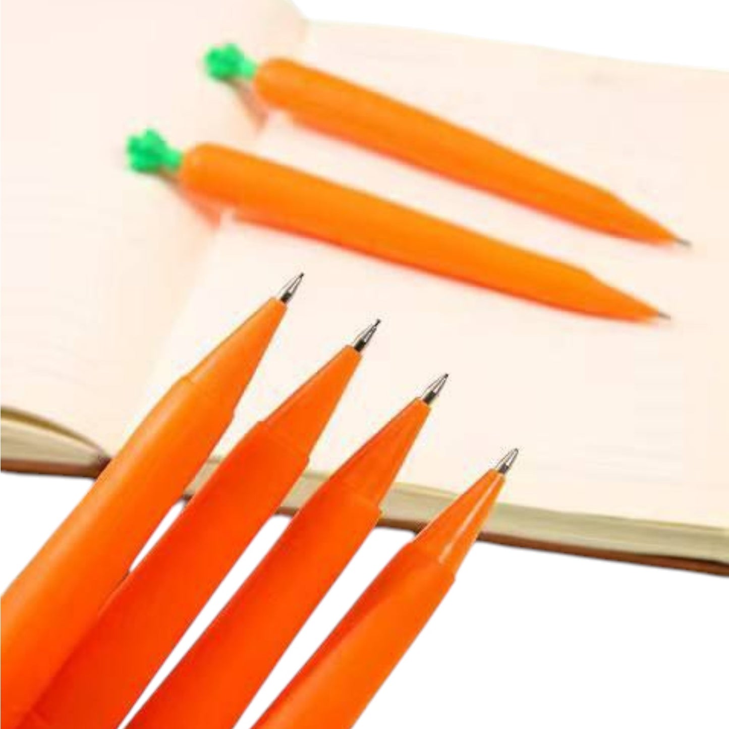 Mechanical Pen - With 0.7mm Tips - Carrot Shape - 3D Shape