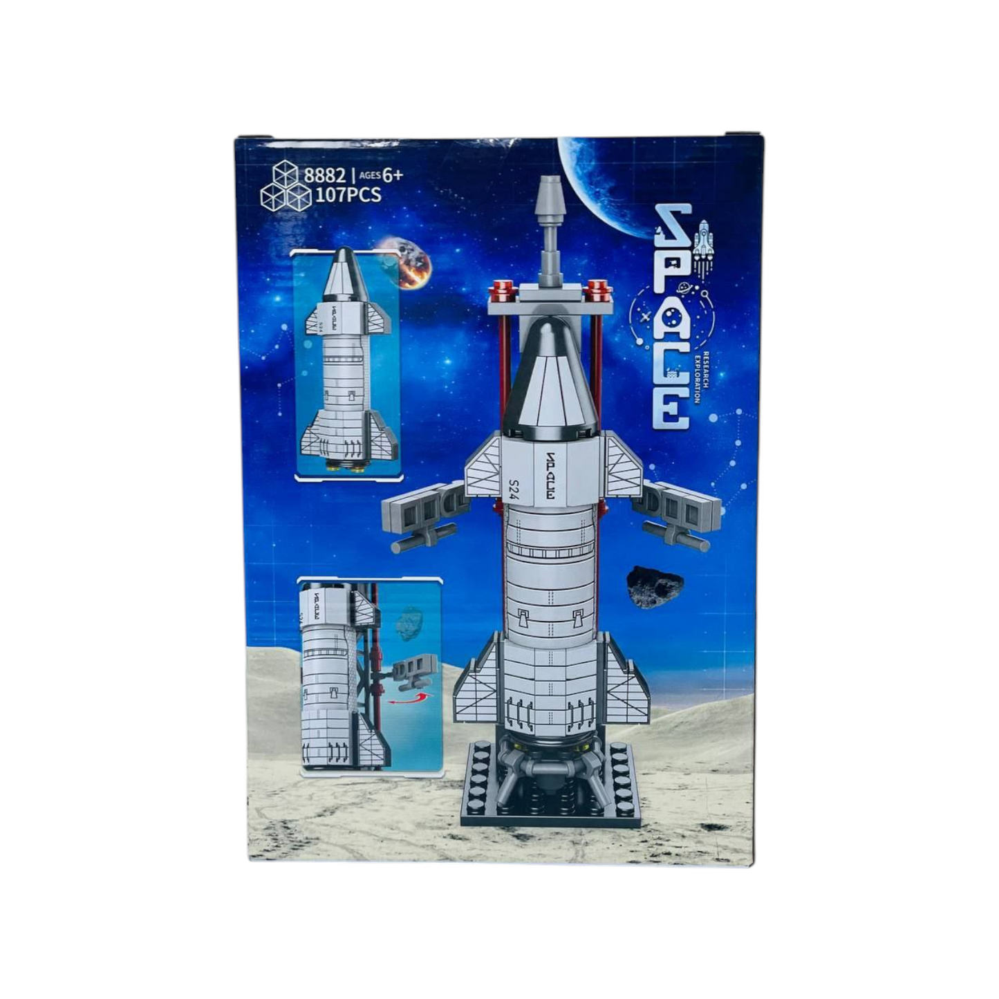 Shuttle Building Blocks Set for Kids,Teen,107 Pcs