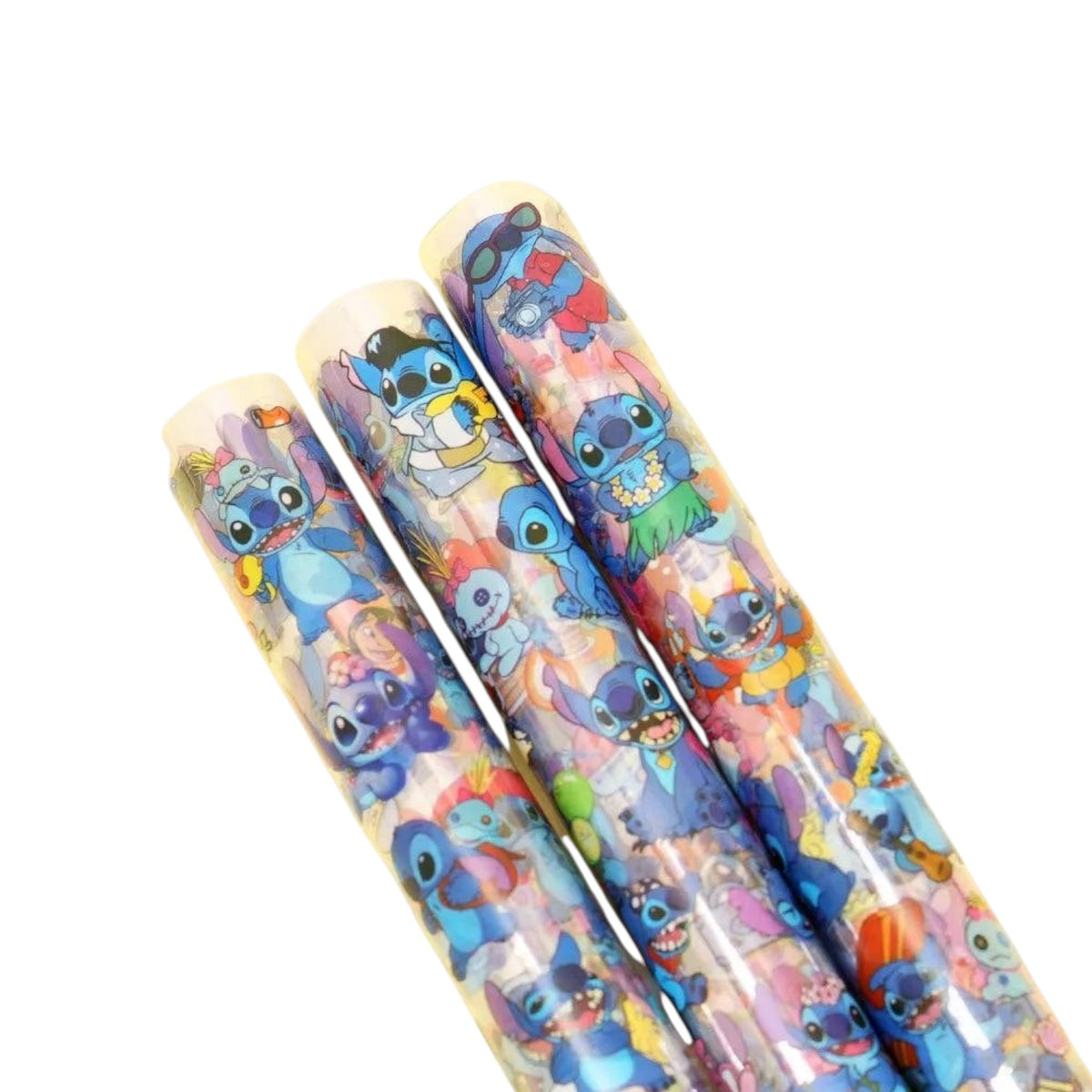Cute Cartoon Bear and stitch Decorative Stickers Sheet