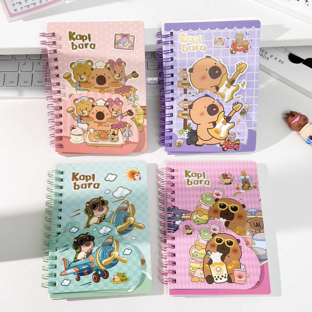 ✨ 3-in-1 Cute Notebook Set! ✨