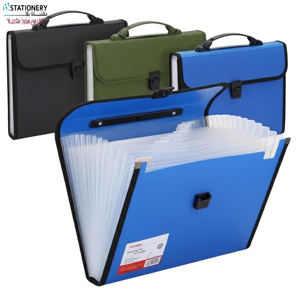 12 Pockets M&G Expanding File Folder Accordion File Organizer