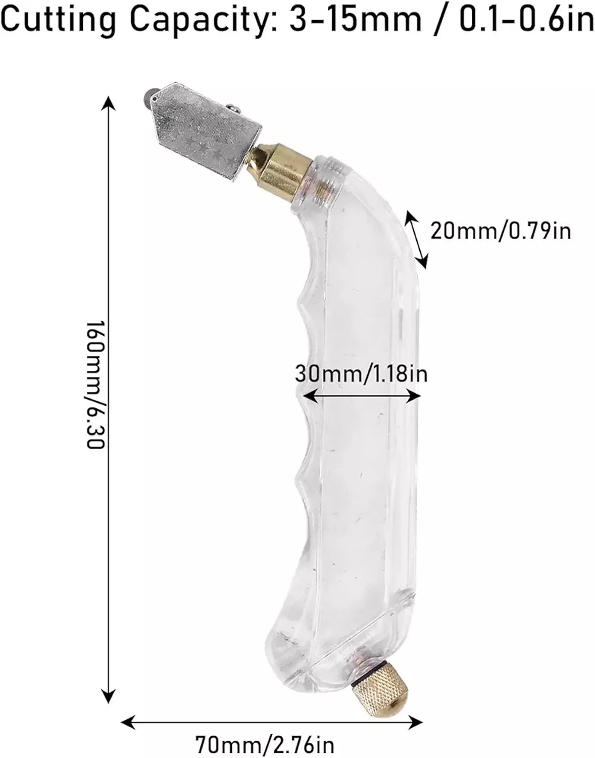 Oil Glass Cutter