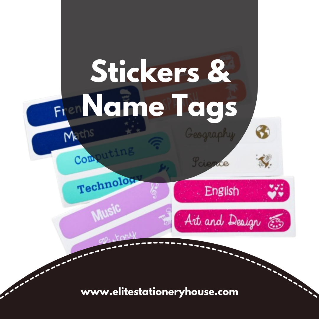 Stickers & Name Tags