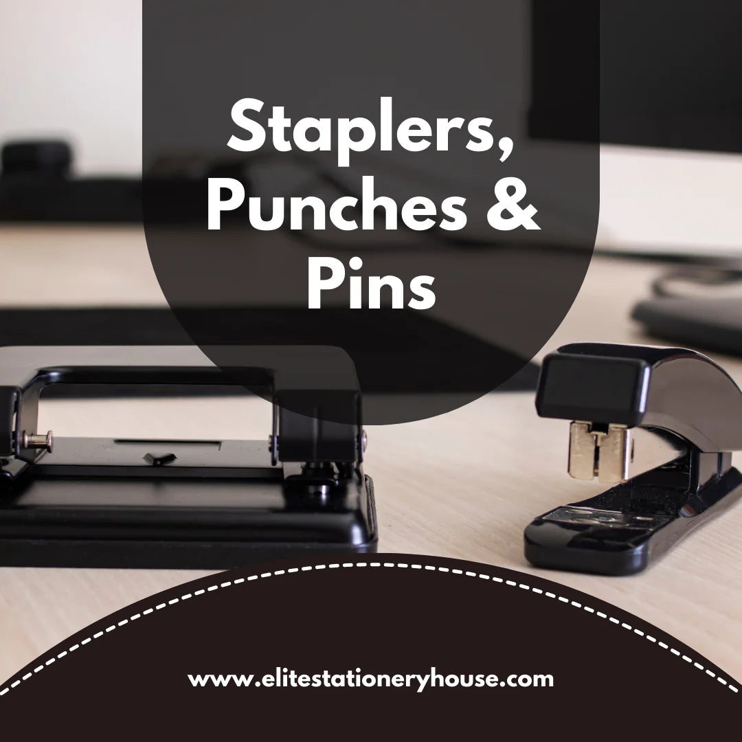 *Staplers, Punches & Pins