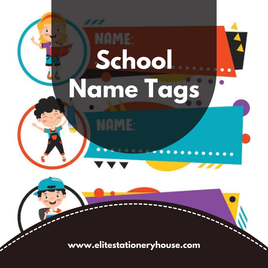 School Name Tags