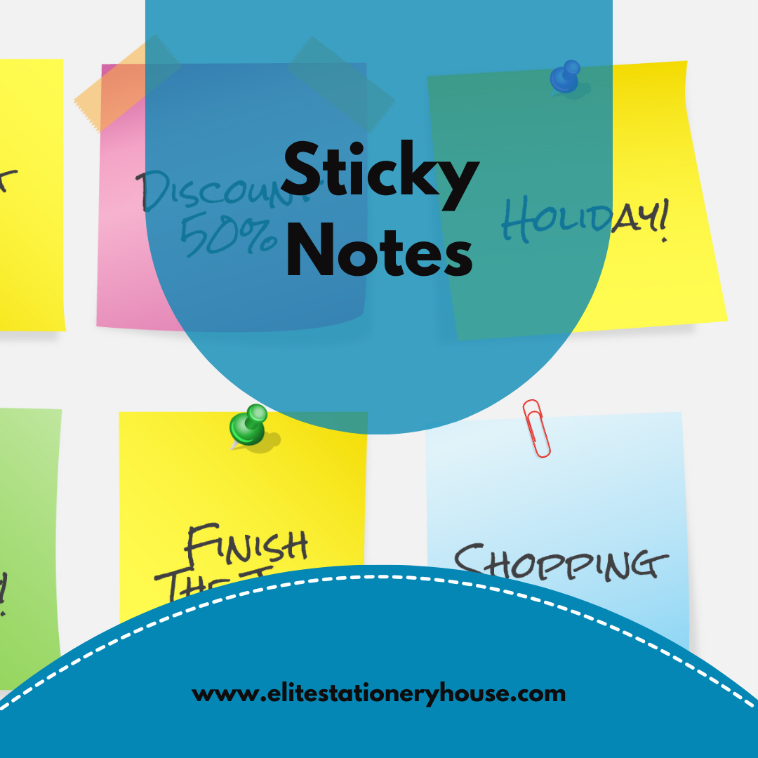 Sticky Notes & Labels E – Elite Stationery El Sahhar