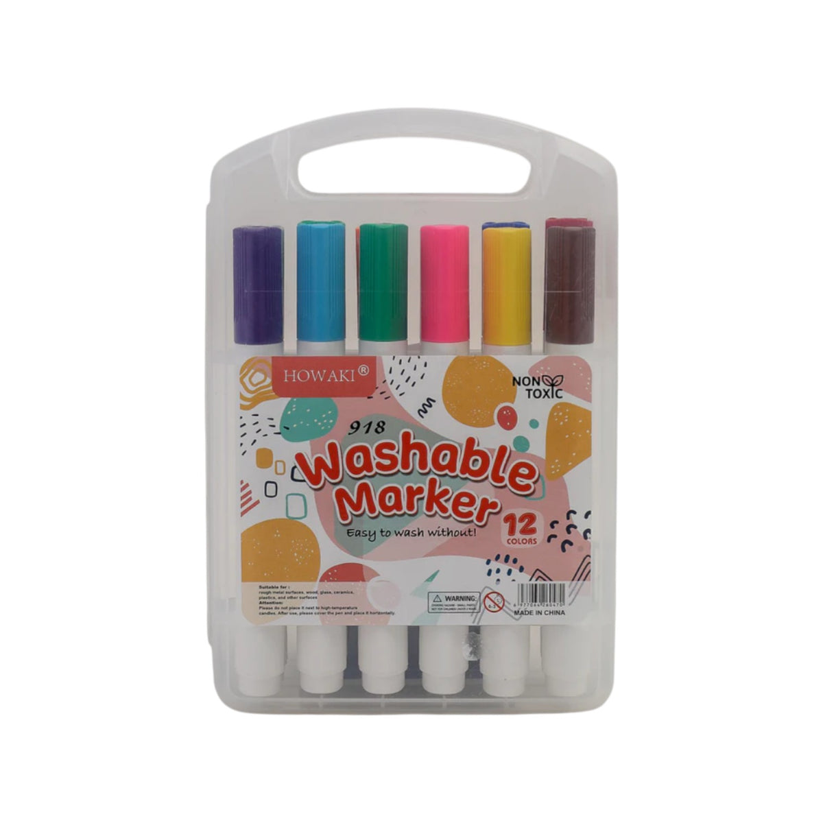 Washable Marker Permanent Triangle Set 12/18/24