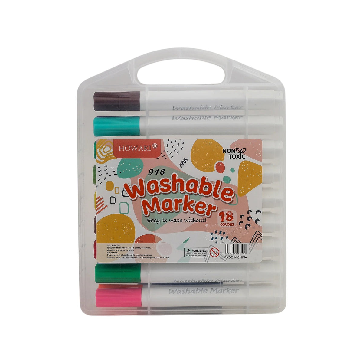 Washable Marker Permanent Triangle Set 12/18/24