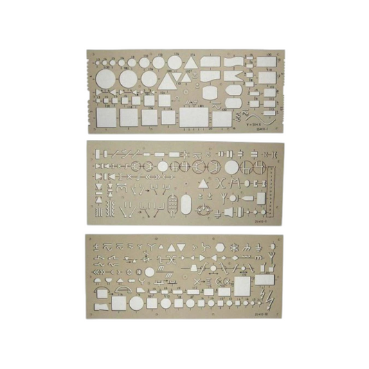 Koh-I-Noor Set of Templates Electro 0.5m