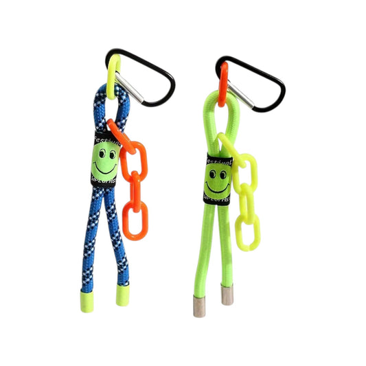Colorful Mobile Phone Lanyard Nylon Handmade Woven Lanyard