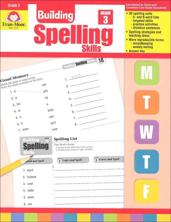 Building Spelling Skills Grade 3 & 4