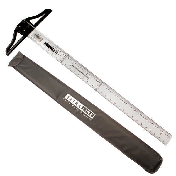 Acrylic T-Shape Ruler 80 cm - Extra Line T-80 – Elite Stationery El Sahhar