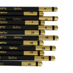 Pencil set 12 pieces + metal box Kores Model 92162