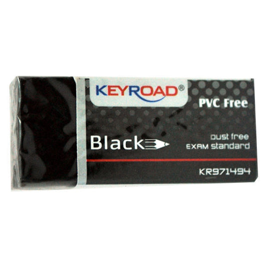 Eraser , Key Road ,1 Pcs , Small ,Black