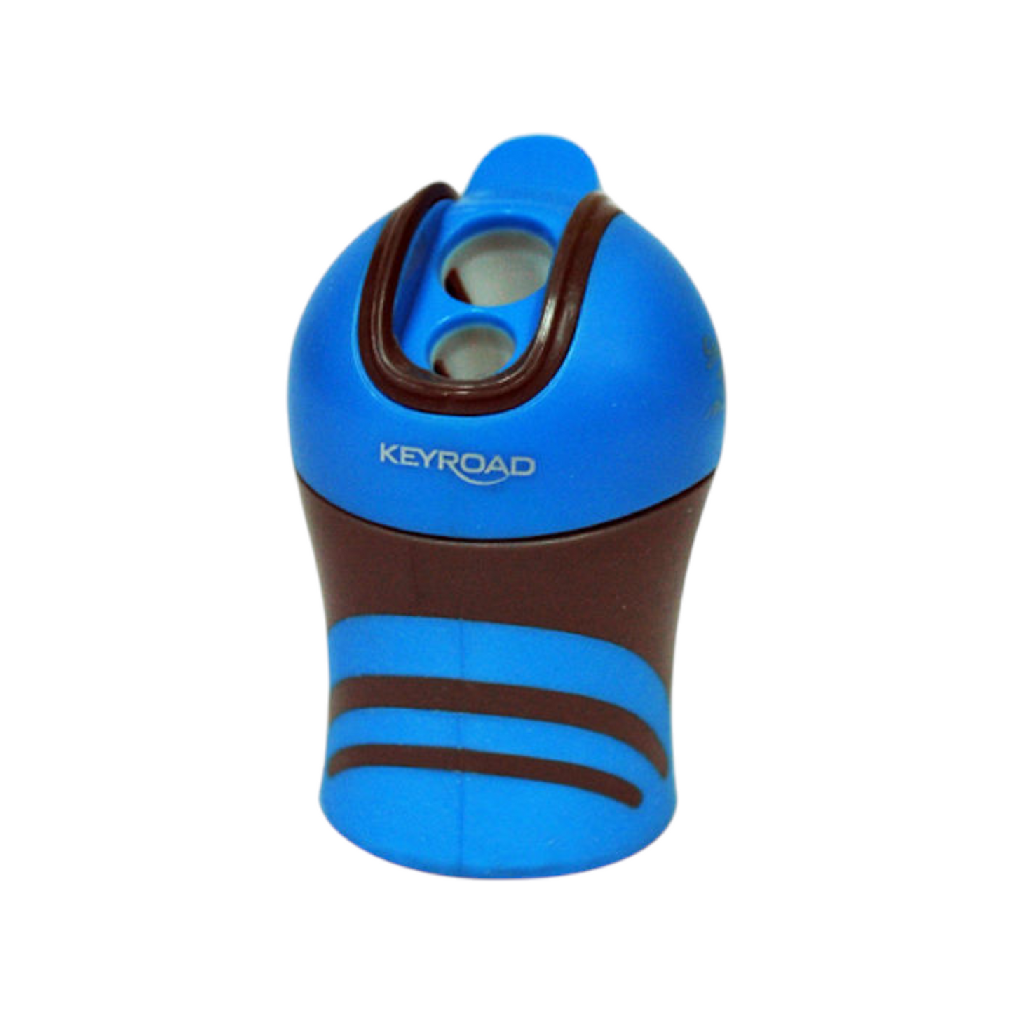 Sharpener Plastic Metal blade 2 hole Barrel Keyroad